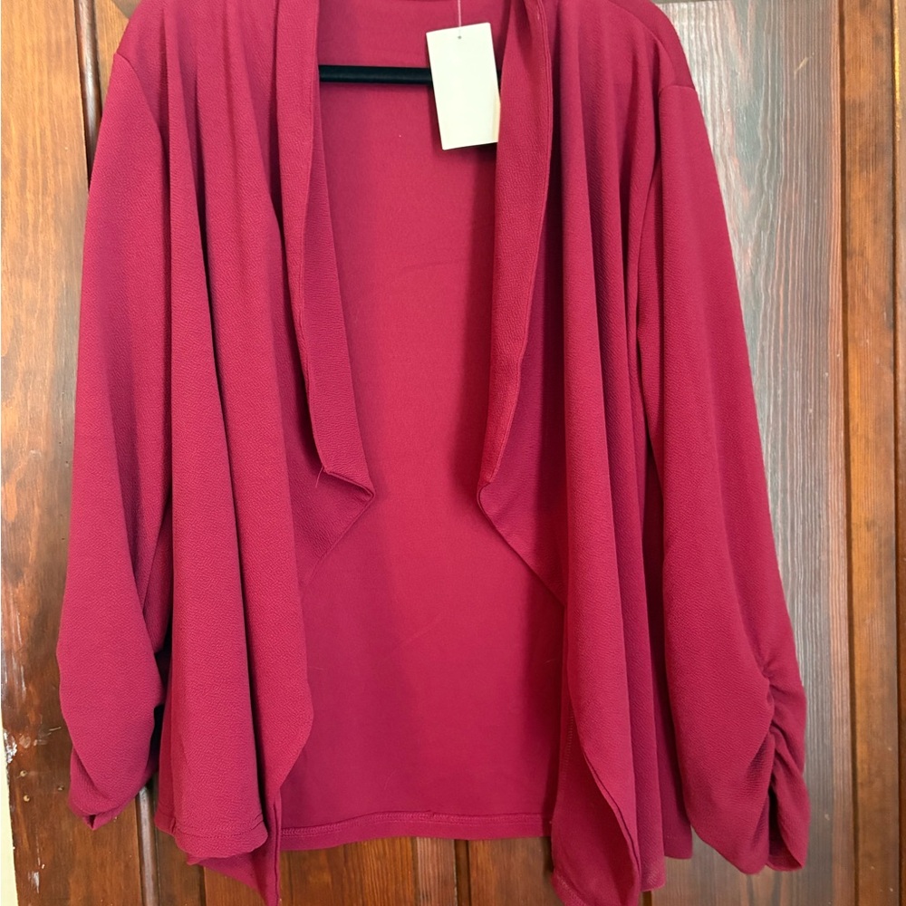Elegant Burgundy Women's Sweater
